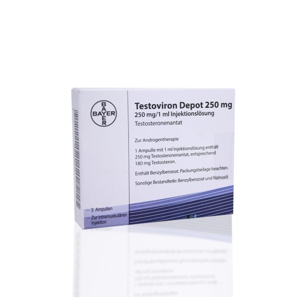 Testoviron Depot 250 mg Bayer conditionnement des médicaments